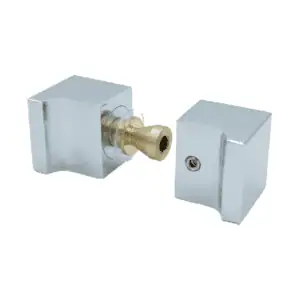 Douchedeurknop vierkant 30mm