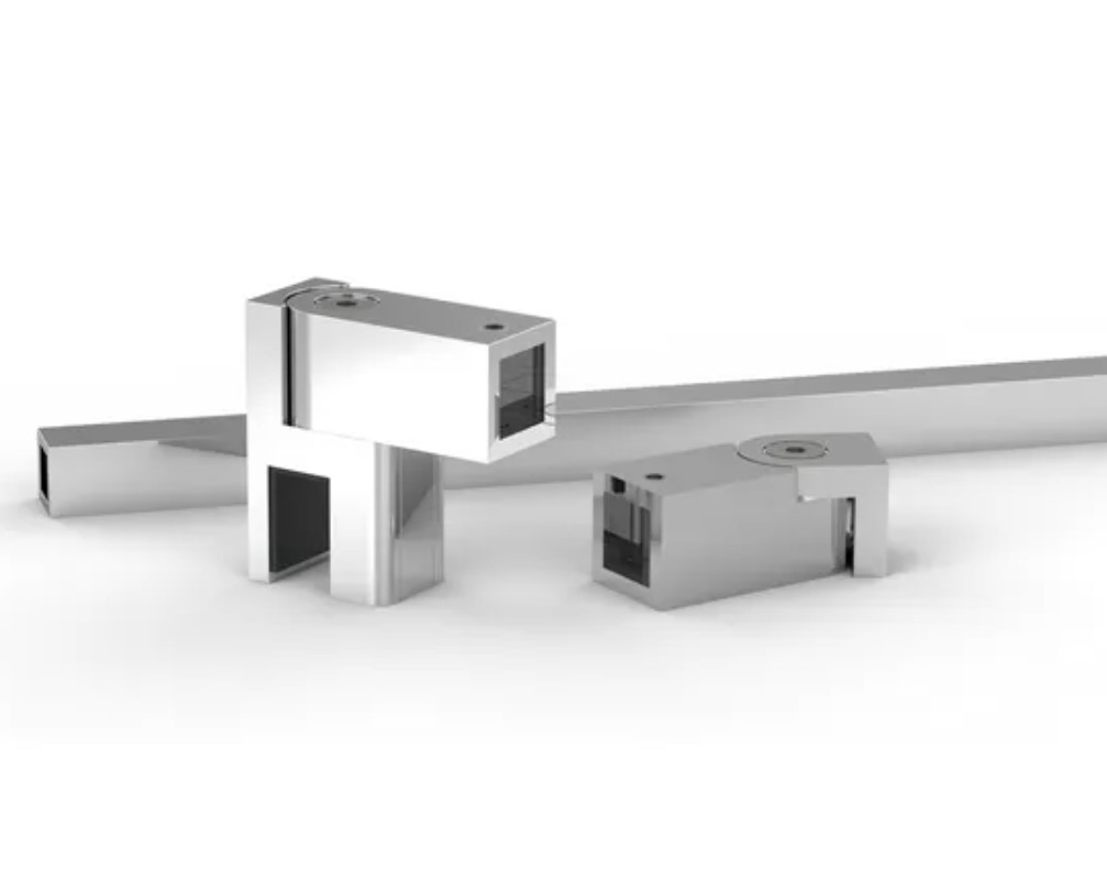 Stabilisatiestang wand/glas set Square 12 3 Stabilisatiestang wand/glas set Square 12