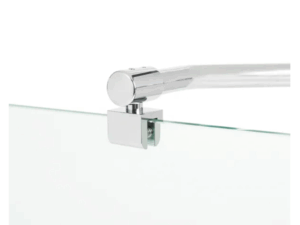 Telescopische stabilisatiestang 90° wand/glas Round 19