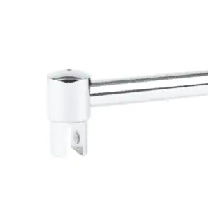 Stabilisatiestang set wand/glas 90° Round 19