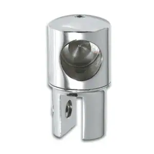 Stabilisatiestang set wand/glas 45° Round 19