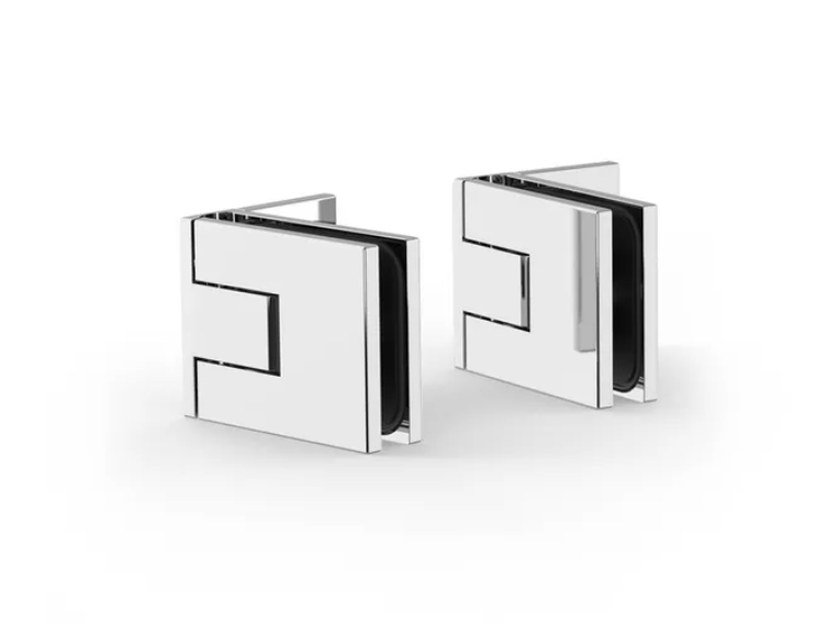 Douchedeur scharnier Juna glas/wand 90° - per 2 stuks 3 Douchedeur scharnier Juna glas/wand 90°