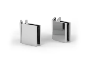 Hoekverbinder Juna glas/glas 135°