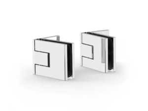 Douchedeur scharnier Juna glas/wand 90° voor sauna