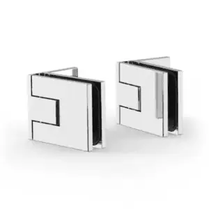 Douchedeur scharnier Juna glas/wand 90° voor sauna