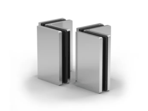 Hoekverbinder Santos glas/glas 90°