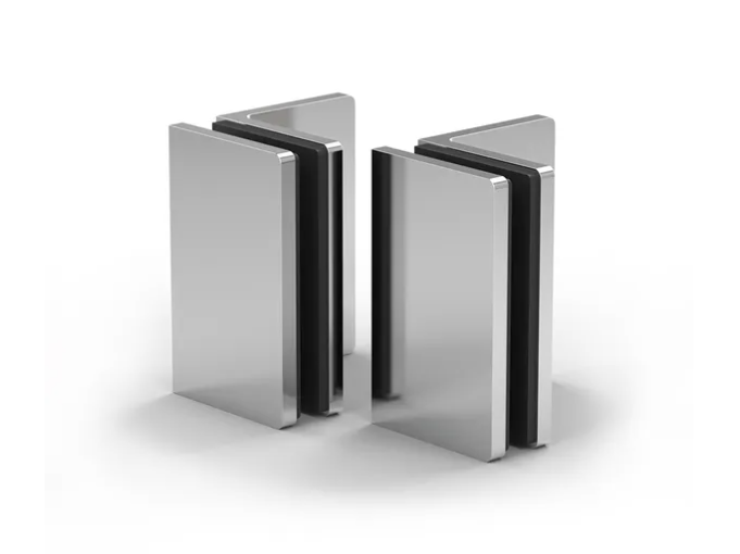 Douche glasklem hoekverbinder Santos glas/wand 90° 3 Hoekverbinder Santos glas/wand 90°