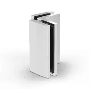 Hoekverbinder Avila glas/glas 90°