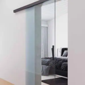 GLAZEN SCHUIFDEUR BINNEN