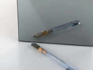 Grijze spiegel op maat 4 en 6mm