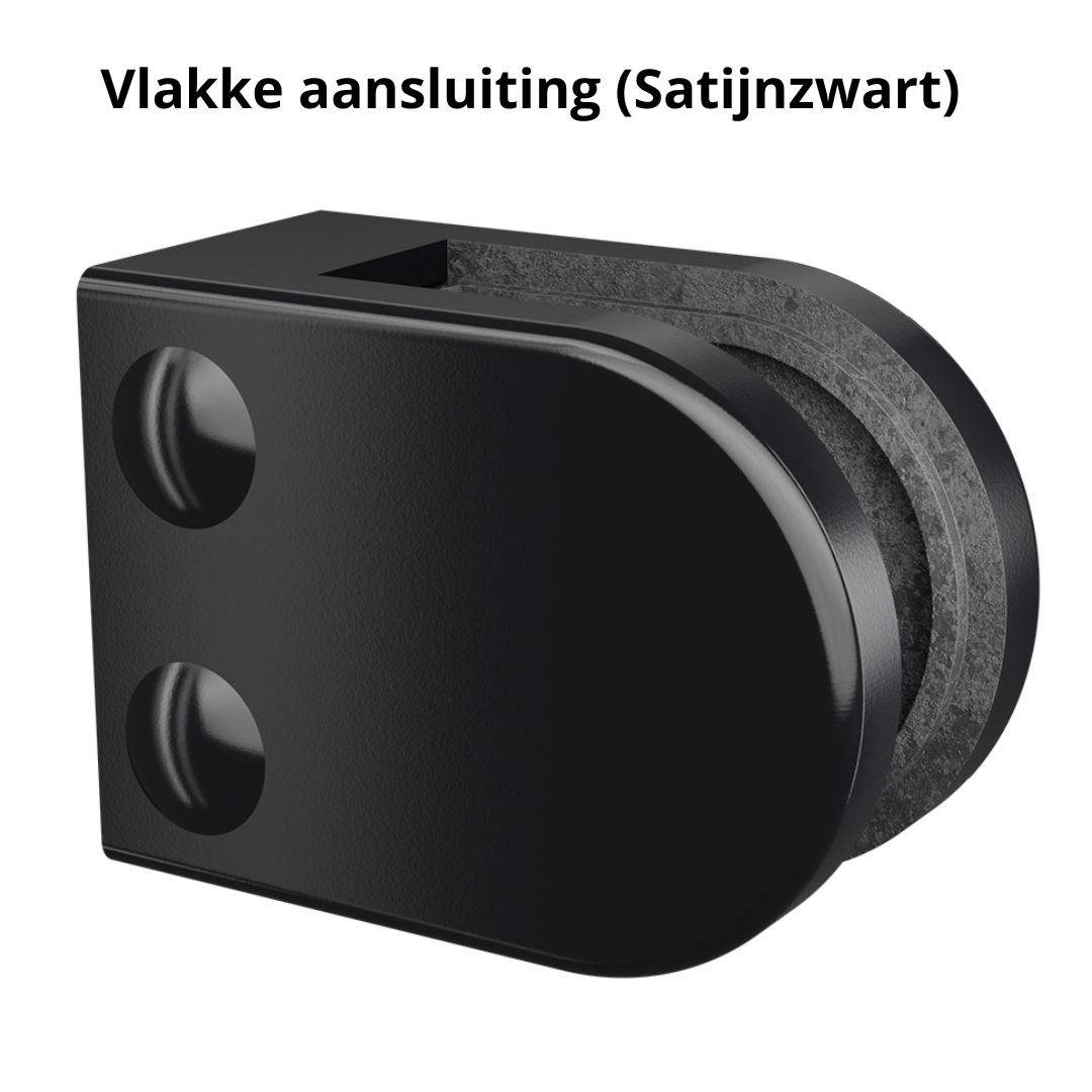 Glasklem, Vlakke aansluiting, MOD 2500, RVS 316 - 4 stuks 5 Glasklem, Vlakke aansluiting, MOD 2500, RVS 316 - 4 stuks - Afbeelding 3