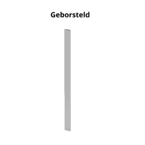 Alternative view of Baluster, 60x15 mm, zijmontage, Easy Alu, MOD 0561, alu