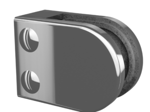 Alternative view of Glasklem, Vlakke aansluiting, MOD 2500, RVS 316 - 4 stuks