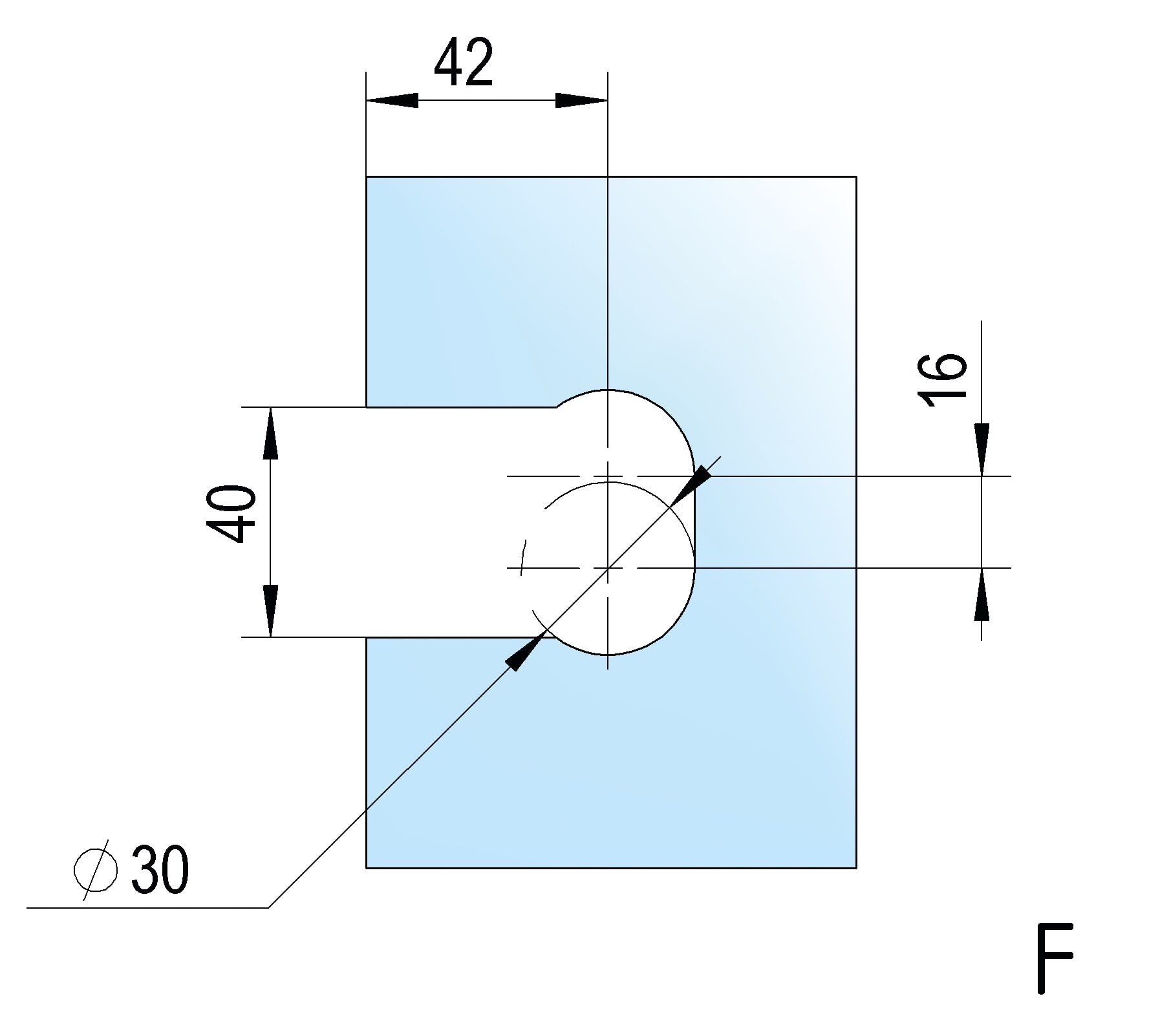 Douchedeur scharnier Juna glas/wand 90° - per 2 stuks 26 Douchedeur scharnier Juna glas/wand 90° - per 2 stuks - Afbeelding 24