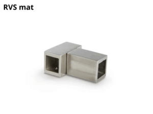 Driehoekverbinder Square 15 rvs mat