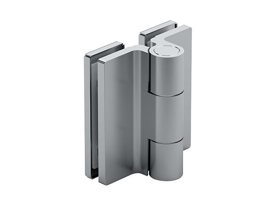 Binnendeurscharnier Collio Free 8683 glas/glas 180° 3 binnendeurscharnier