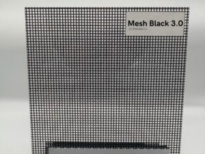 Gelaagd glas met print - Mesh Black 3.0 - 33.3 Gelaagd veiligheidsglas (7,14mm)