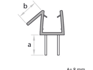 afdichtprofiel tekening 1