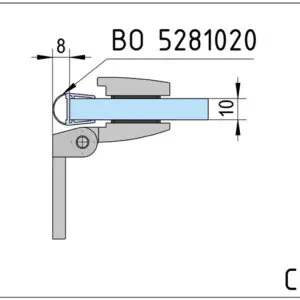 Douchescharnier Avila