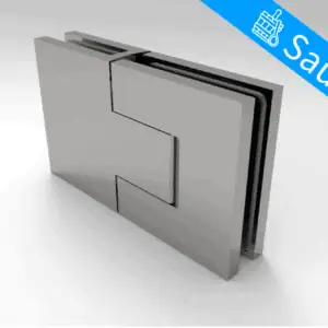 Sauna scharnier Bellagio 180° glas/glas