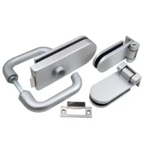 COMPLETE BESLAGSET GLASDEUR