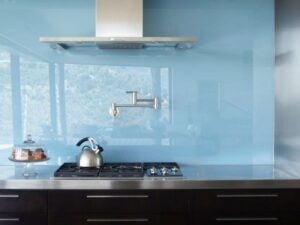 Gekleurde Glazen Keuken Achterwand op Maat – Hittebestendig Glas