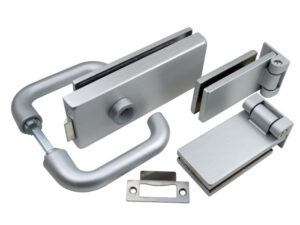 COMPLETE BESLAGSET GLASDEUR