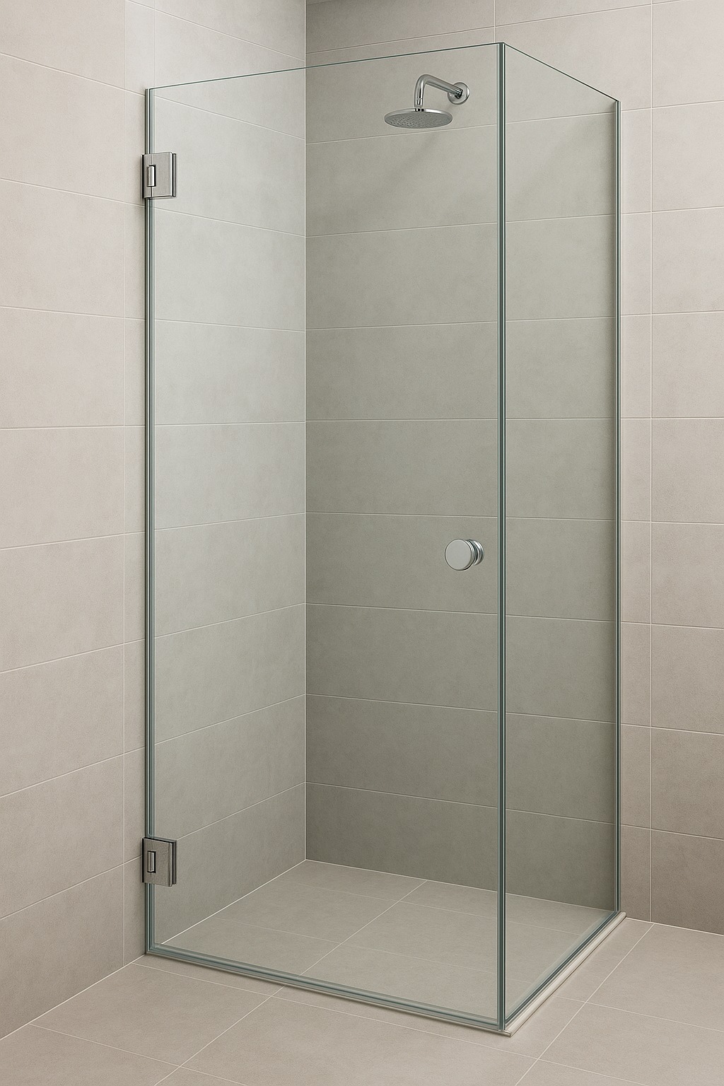 Complete glazen douchedeur op maat – inclusief glasbewerking en beslagopties 5 Complete glazen douchedeur op maat – inclusief glasbewerking en beslagopties - Afbeelding 3