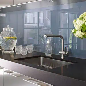 Gekleurde Glazen Keuken Achterwand op Maat – Hittebestendig Glas