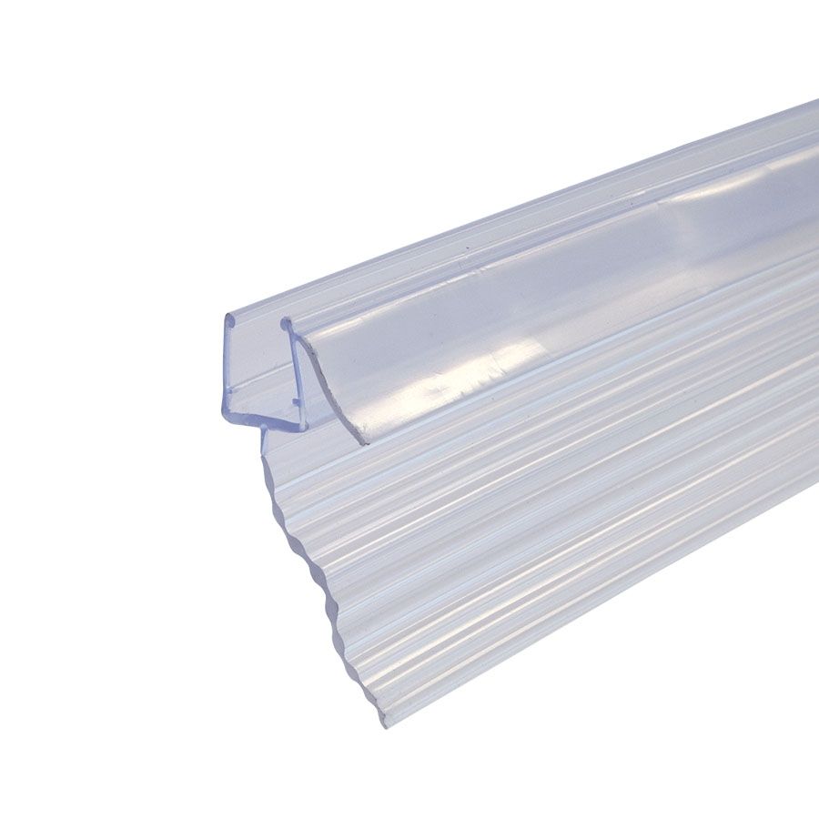 Afdichtprofiel met inkortbare centrale lip en zijdelingse afwateringslip - 2200mm 5 foto 2