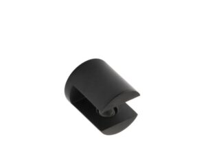 glasplaatdrager mat zwart