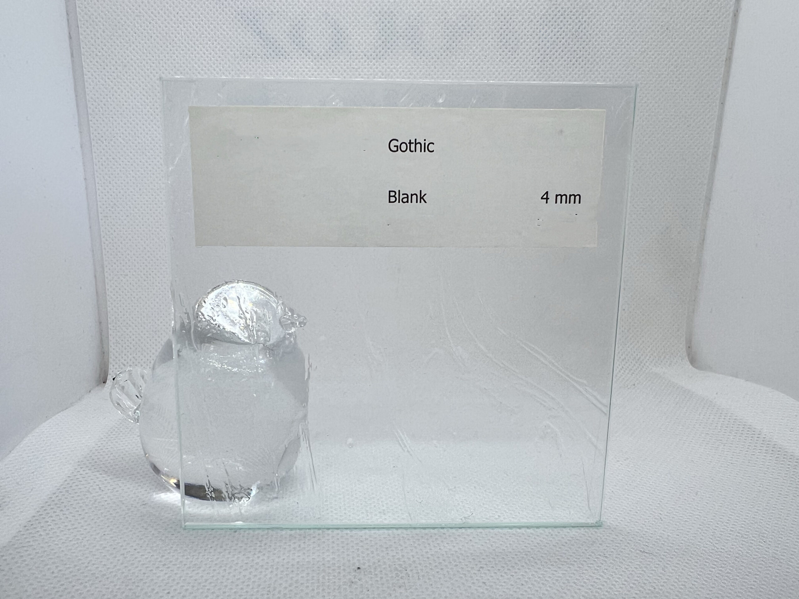 Figuurglas Gothic blank 4mm 3 Gothic blank 4mm