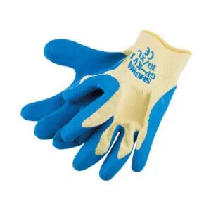 Handschoenen Kevlar® blauw rubber, maat 10 (XL)