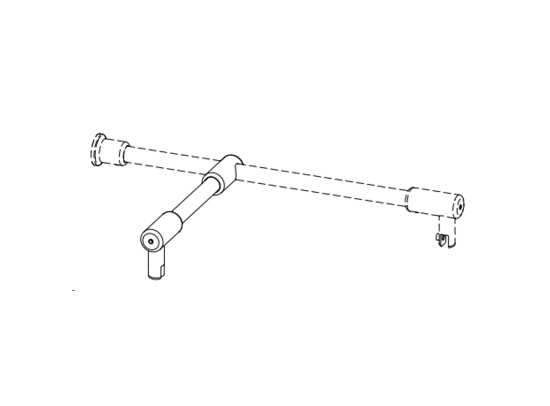T-uitbreidingsstang voor 5F-stabilisatiesets 3 stabilisatie