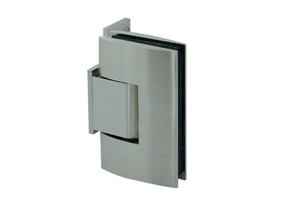 Douchescharnier Facetta wand/glas 180° met verlegde muurplaat 3 scharnier