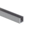 Aluminium U-profiel 20x20x20x2 mm L=6000 mm 1 aluminium u-profiel