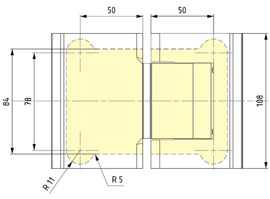 Binnendeurscharnier Biloba 8015 SOL glas/glas 180° 5 Binnendeurscharnier Biloba 8015 SOL glas/glas 180° - Afbeelding 3