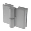 Douchescharnier met lift-functie glas/glas 180° DIN rechts (2 stks) 1 scharnier
