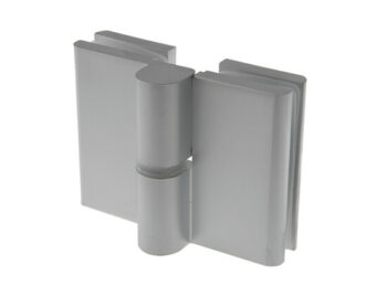 Douchescharnier met lift-functie glas/glas 180° DIN links (2 stks) 3 scharnier