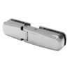 Douchescharnier Bilobina Zamak glas/glas 180° 2 scharnier