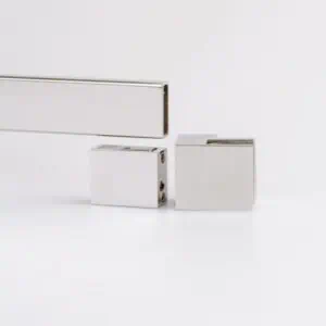 Alternative view of Set rechthoekige stabilisatie glas/wand. 30x10 mm