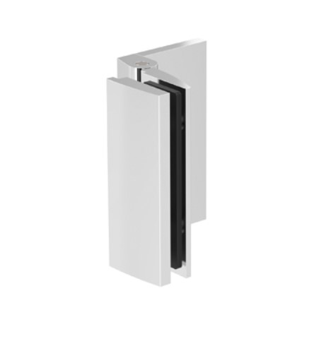 Douchescharnier Avila wand-glas - 90° naar binnen openslaand 3 Douchescharnier Avila