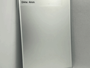Matglas spiegel op maat 4mm