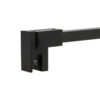 Stabiliteitsstang set Bohle square 12x12 glas/wand 90° 2 stabilisatiestang vierkant zwart
