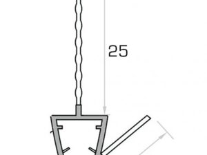 tekening afdichtprofiel