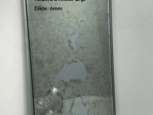 Antieke grijze spiegel op maat 6mm