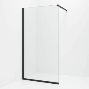 Douchewand inclusief glasbeslag