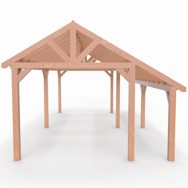 Overkapping Kapschuur 140×140 10 Overkapping Kapschuur 140×140 - Afbeelding 9