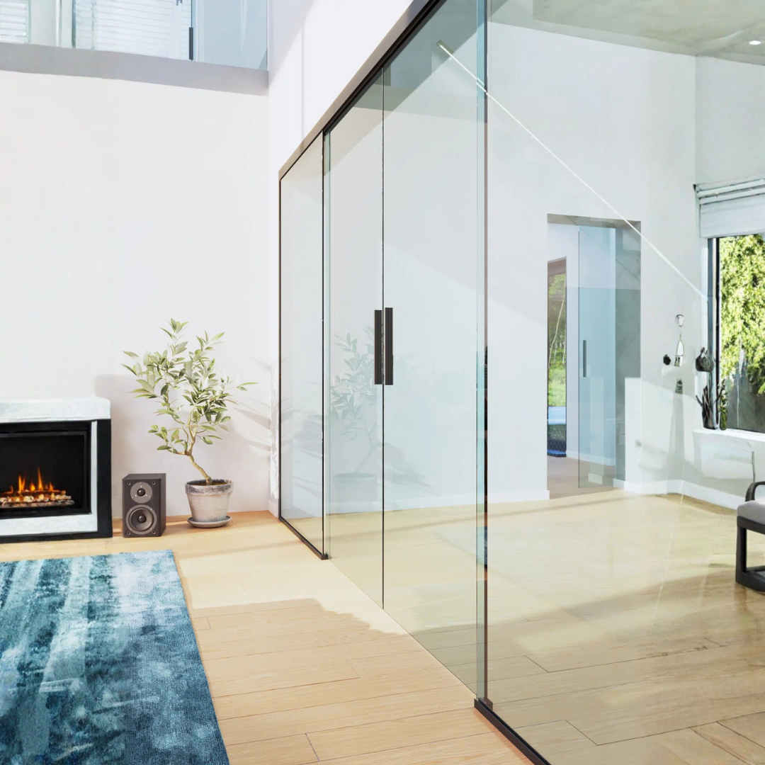 Glazen schuifdeuren