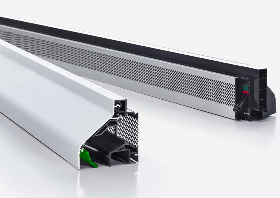 DucoLine 10/17/23 'ZR' - Slim en krachtig rooster met drie verschillende luchtdoorlaten - Glasdikte 20mm - 46mm 2 DucoLine 10/17/23 'ZR' - Slim en krachtig rooster met drie verschillende luchtdoorlaten - Glasdikte 20mm - 46mm